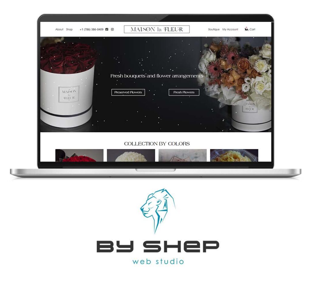 Разработка сайта Maison La Fleur